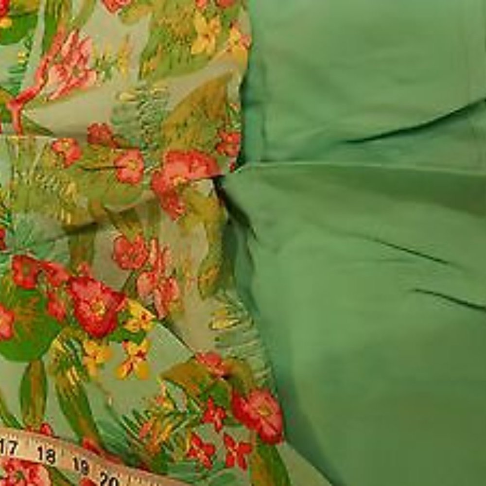 MATILDA JANE GREEN FLORAL DRESS SZ 10 NEW - Picture 3 of 6